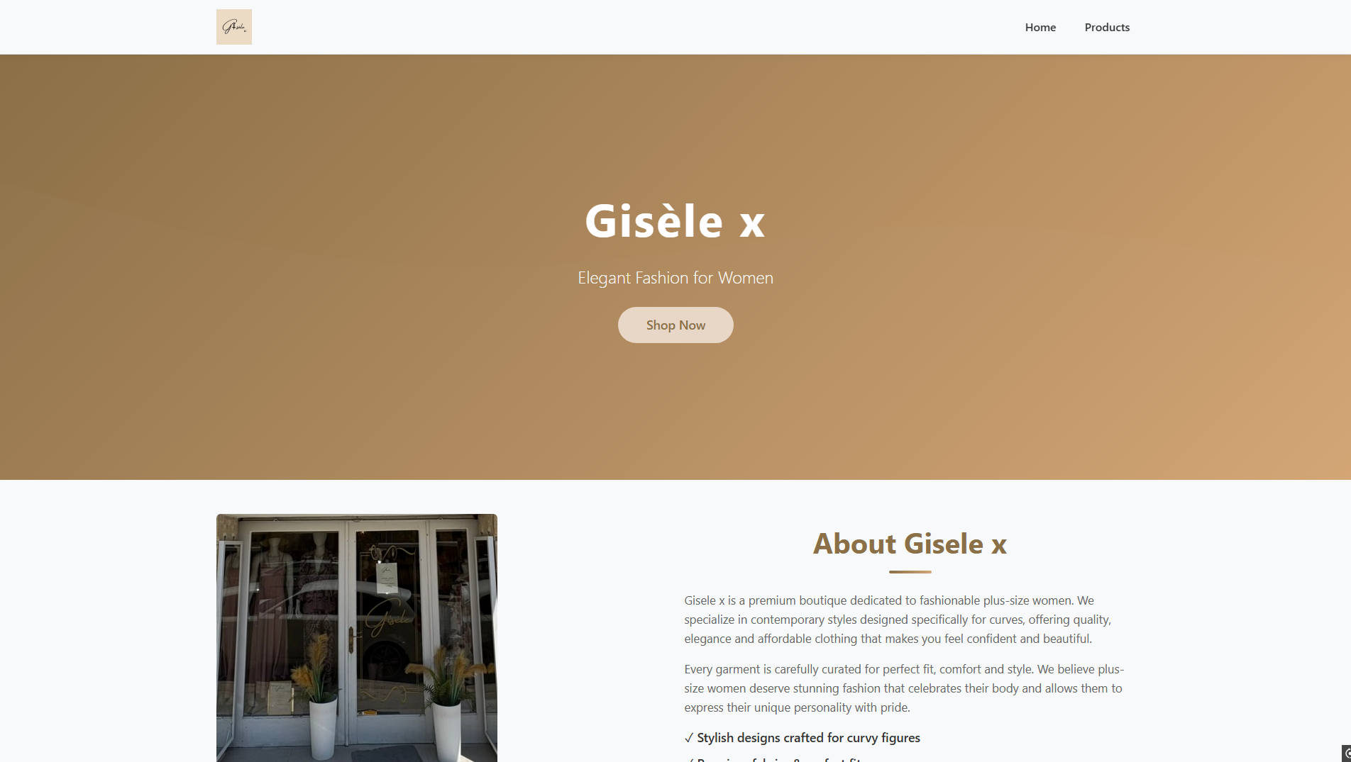 Capture du site Gisèle x